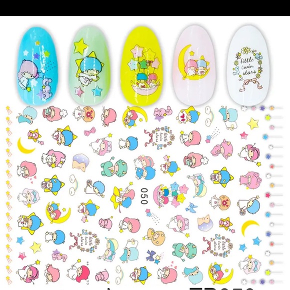 $1 NAIL STICKER SHEET. NEW. $1 WITH ANY $10 ORDER OR MORE - Picture 1 of 16